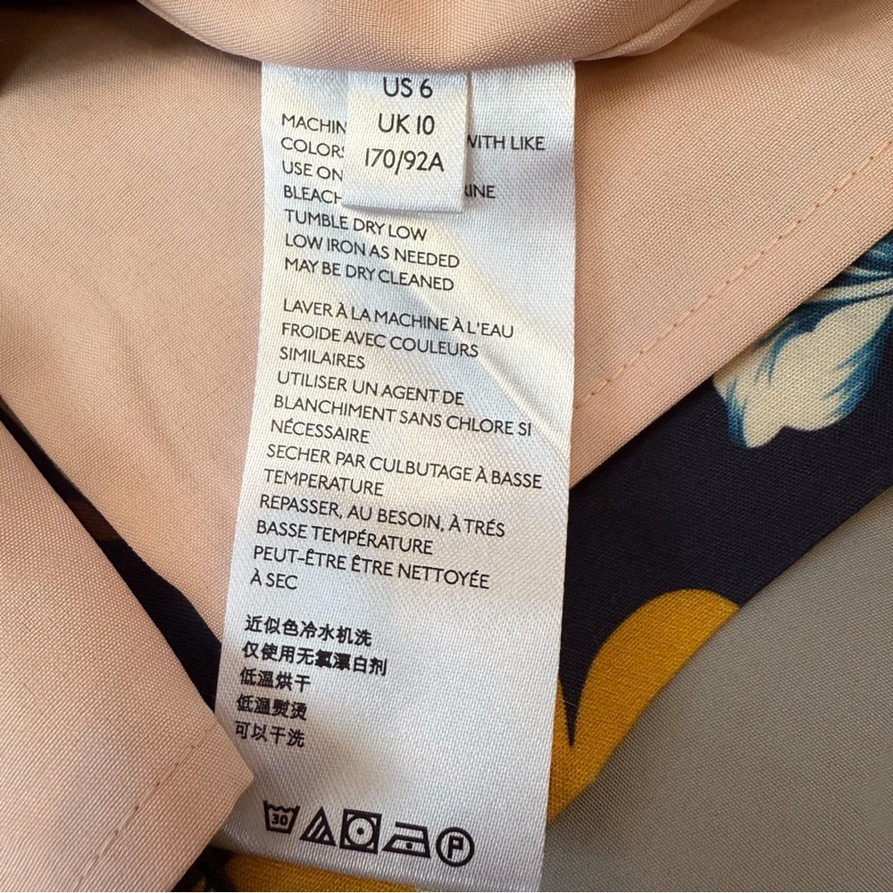Anthropologie Maeve Lissa colorful floral dress, 6. - Picture 4 of 9